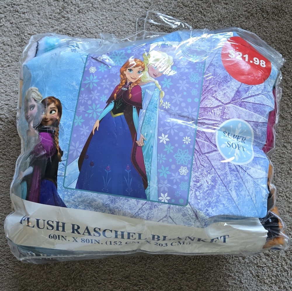 Frozen Blanket Plush Large